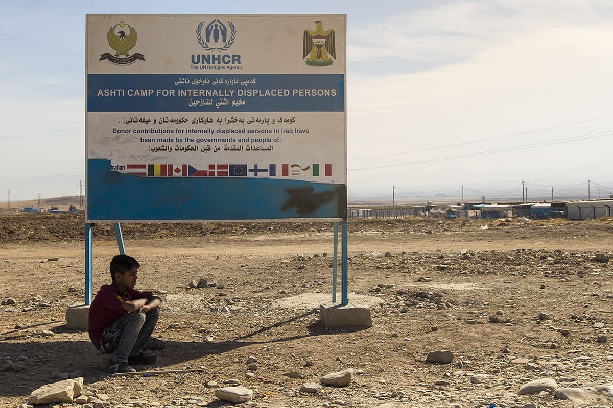 Iraq, viaggio tra i rifugiati di Arbat