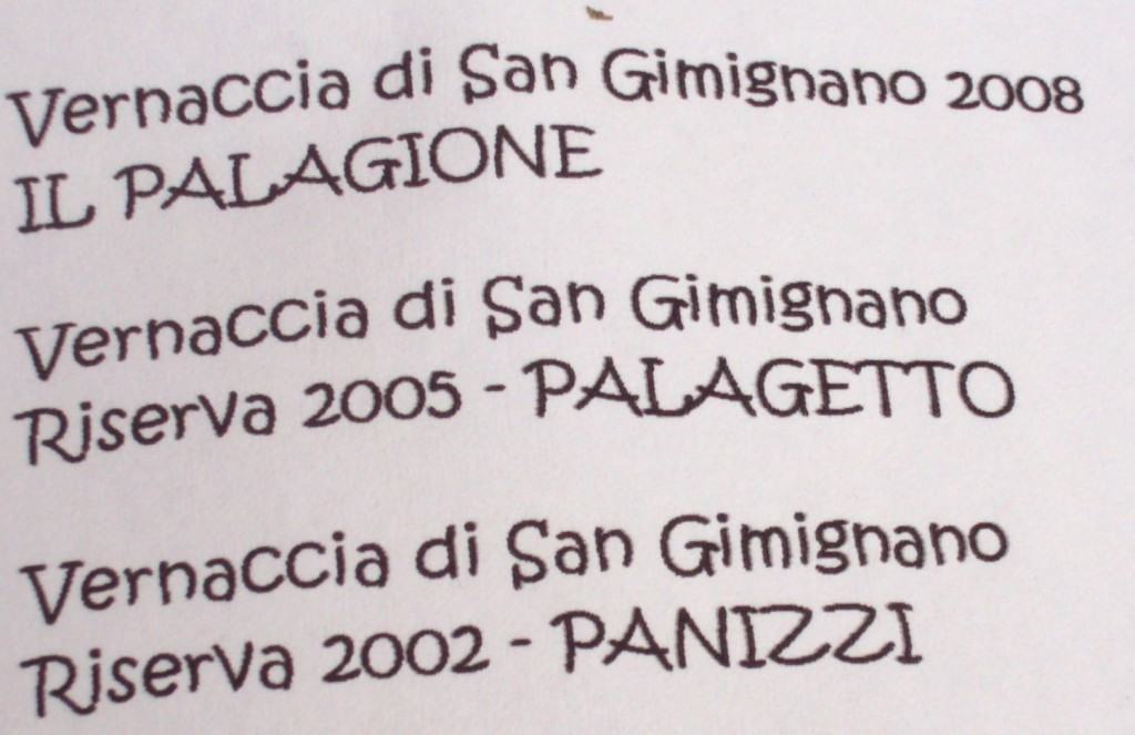 San Gimignano e la Vernaccia