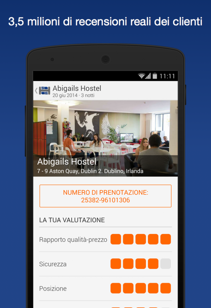 Hostelworld App Android