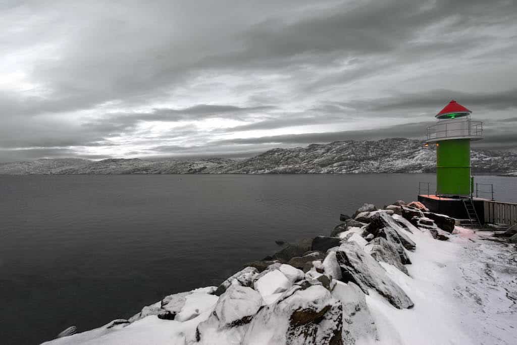 La Norvegia dei fiordi innevati