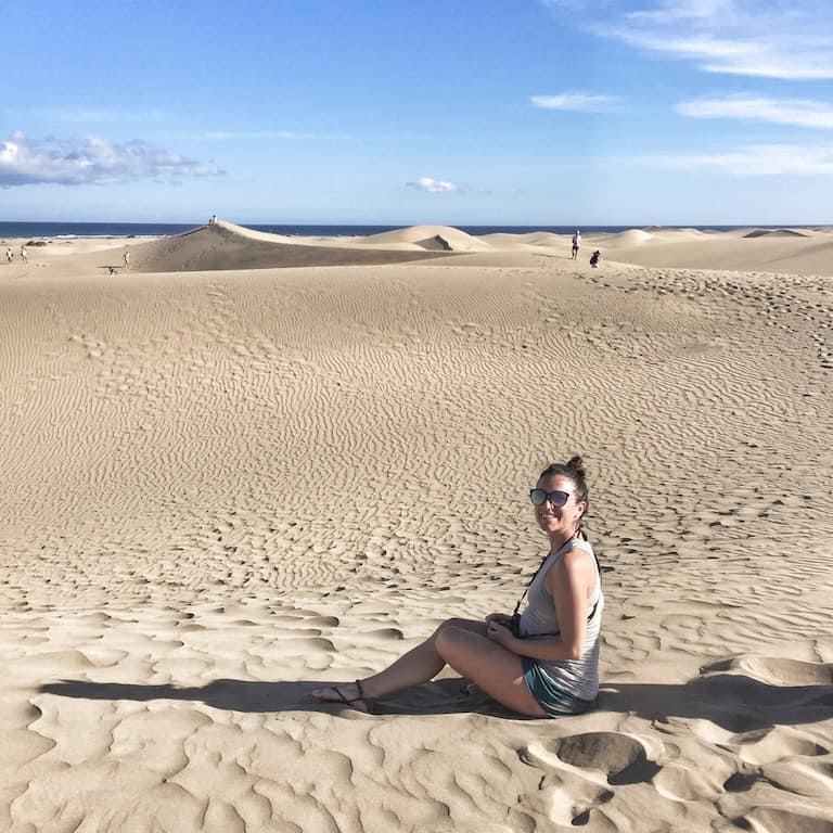 viaggi avventura nel mondo dune di Maspalomas alle Canarie