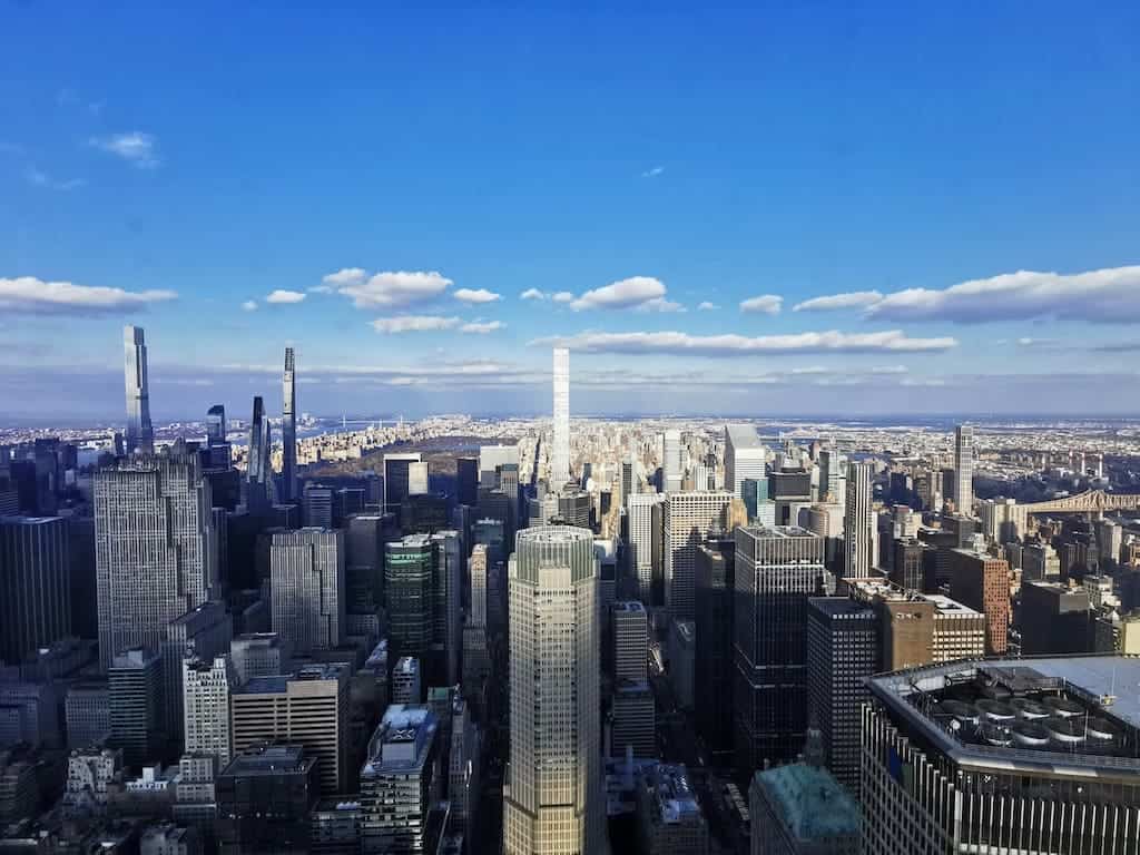New York, skyline sommità uno Vanderbilt